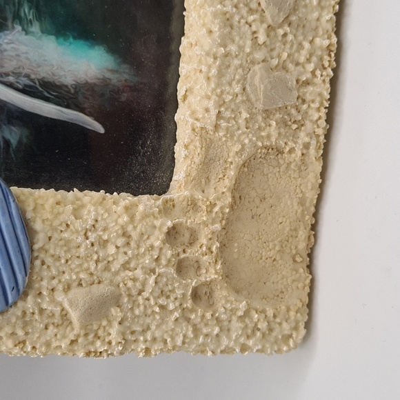 Framed Dolphin at Sunset‎ Colorful  Watercolor Oil Painting Art Print - Picture 6 of 11